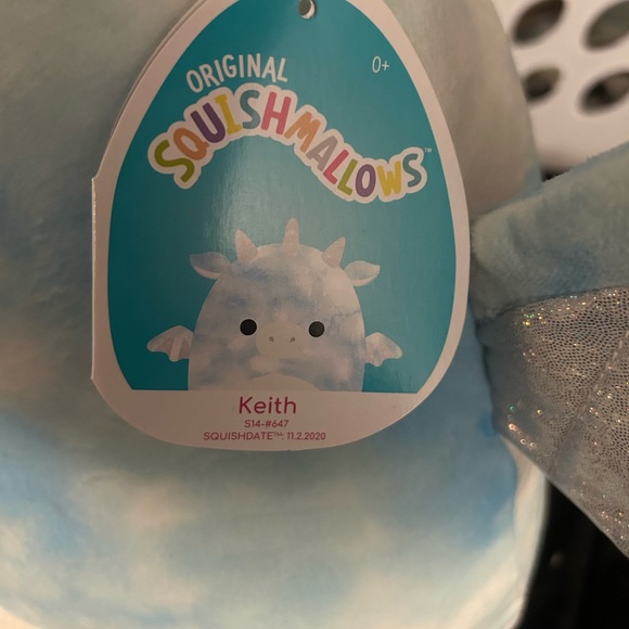Original Squishmallows Blue Plush Toy - Picture 1 of 4